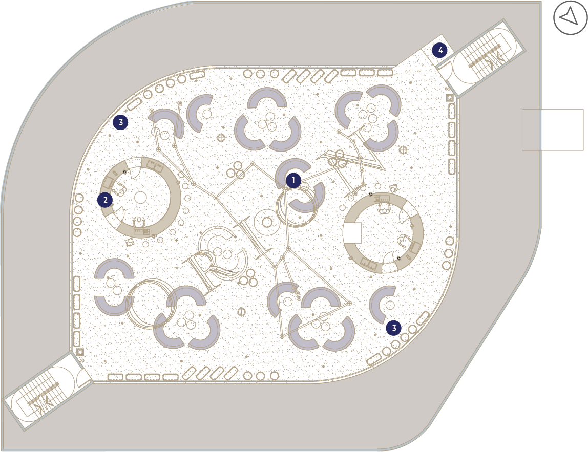 Orion Residence Level 46 The Constellation facility layout