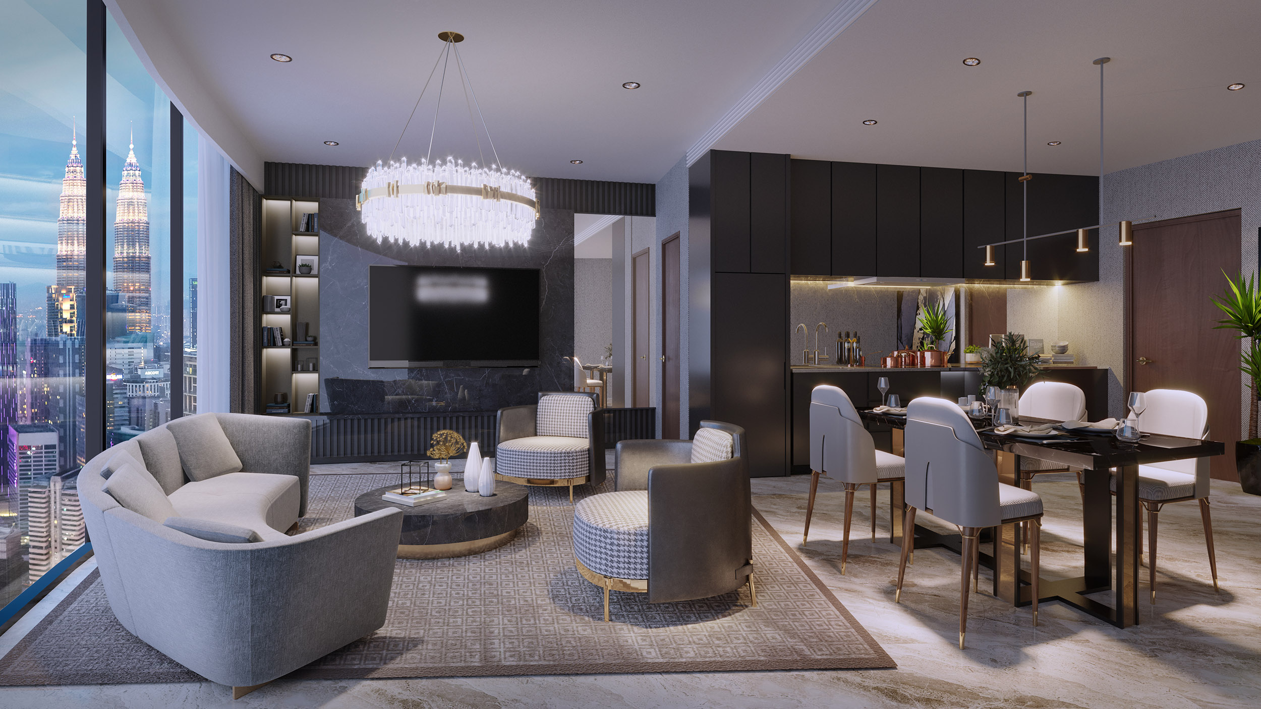 Orion Residence interior living